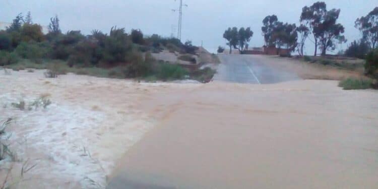 Tunisie : Pluies diluviennes &agrave; Tataouine