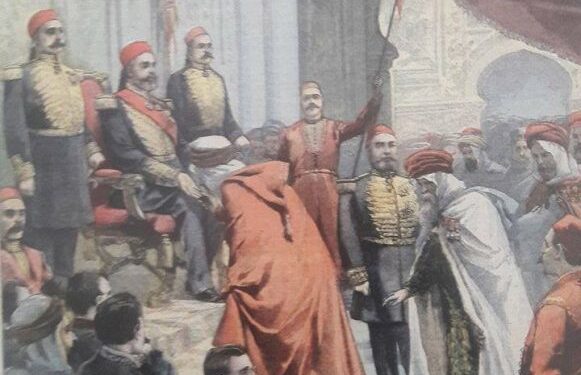 A la une du "Petit Parisien" : L'investiture de Mohamed El Hédi Bey en 1902