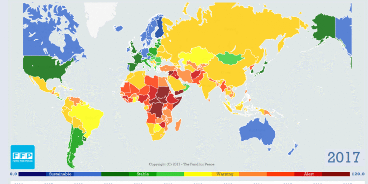 The Fund For Peace : La Tunisie, le pays nord-africain le moins fragile