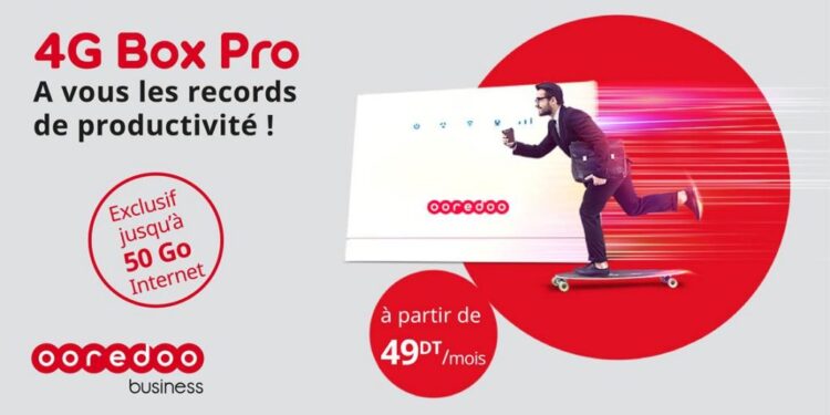 Ooredoo lance la 4G Box Pro