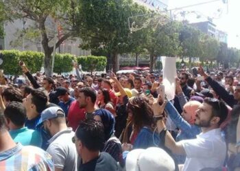 A Tunis, une manifestation de soutien &agrave; Tataouine