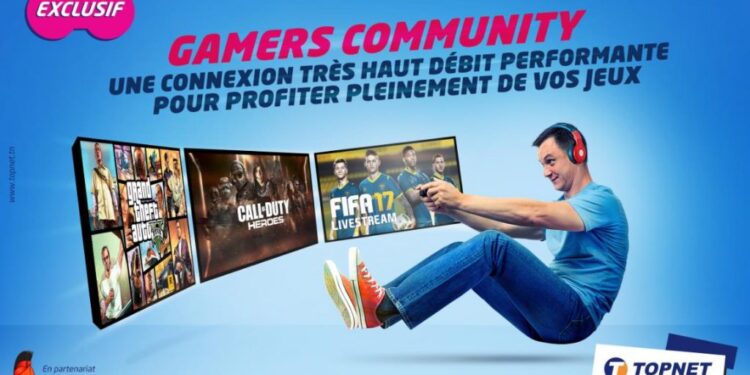Topnet séduit les Gamers tunisiens