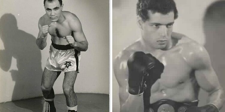 Les boxeurs du Cercle Jo Guez : Bahri, Brami le Prince de la Hafsia