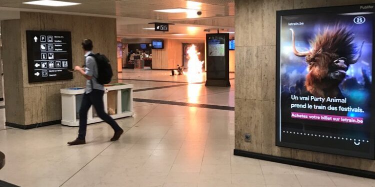 Explosion à la gare centrale de Bruxelles : L'auteur présumé abattu