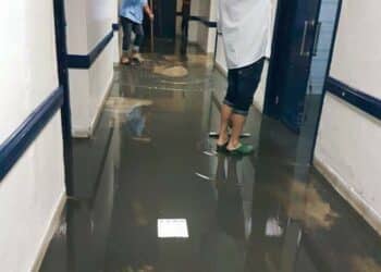 La Manouba : Inond&eacute;, le service des urgences de l&rsquo;h&ocirc;pital Kassab ferm&eacute;