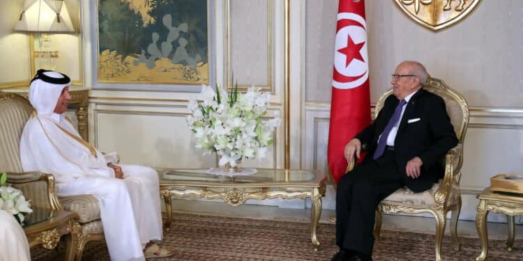 Beji Ca&iuml;ed Essebsi : "Il faut contenir la crise du Golfe"