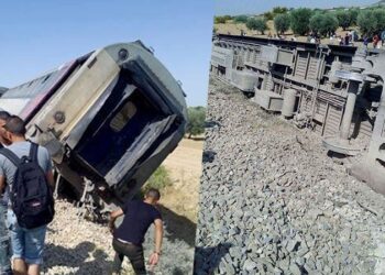 Medjez el-Bab : 23 bless&eacute;s suite au d&eacute;raillement du train Tunis - Ghardimaou