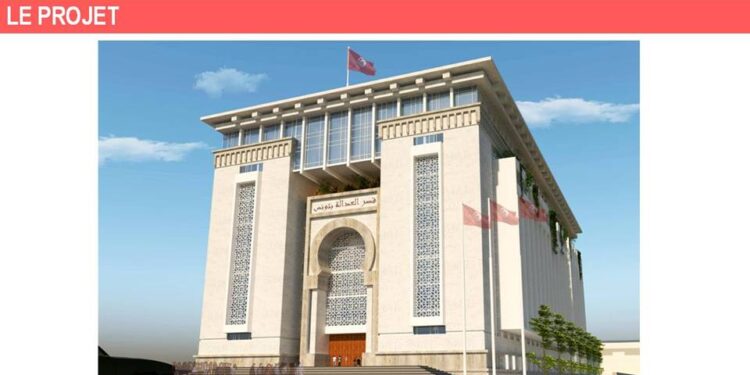 D&eacute;couvrez la maquette du nouveau si&egrave;ge du tribunal de premi&egrave;re instance de Tunis