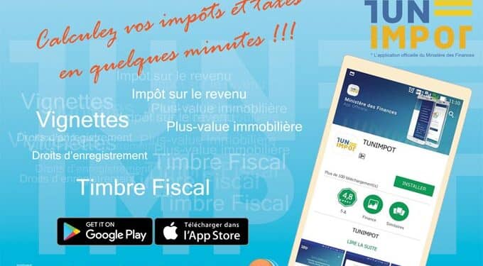 "Tunimpôt" : Une application mobile pour le calcul et le paiement des impôts et taxes