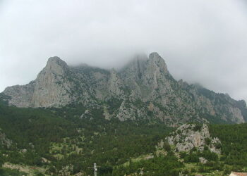 Du haut de Djebel Ressas, la montagne du Plomb...