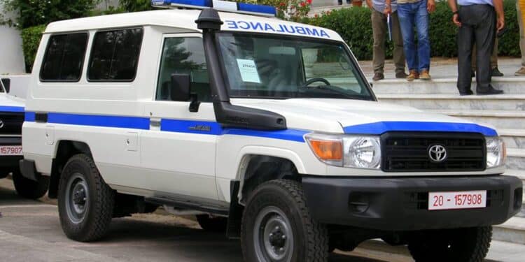 De nouvelles ambulances tout-terrain pour les h&ocirc;pitaux de Kasserine, du Kef et de Jendouba