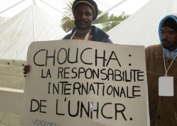 Priv&eacute;s de leurs droits, les r&eacute;fugi&eacute;s expuls&eacute;s du camp Choucha dans une situation "critique"