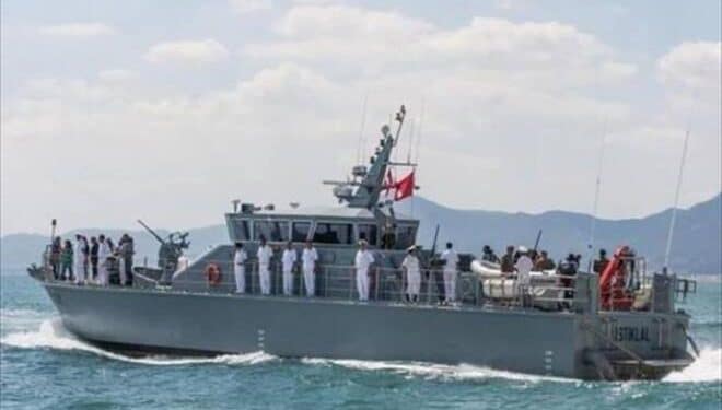 Zarzis : Un bateau de p&ecirc;che &eacute;gyptien intercept&eacute; par la marine nationale
