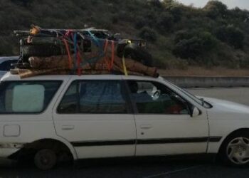 France : Quand la voiture surchargée d'un Tunisien perd une roue sur l'autoroute