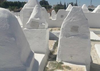 Blanc éclatant sur ocre antique : Une image éternelle de Kairouan