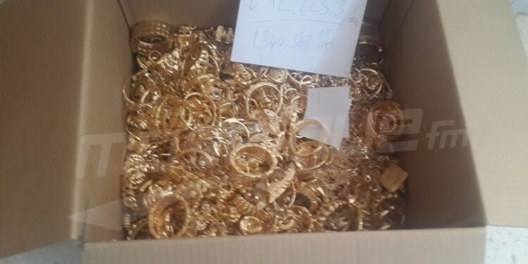 Des bijoux en or d'une valeur de 1,3 MD, saisis dans un camion