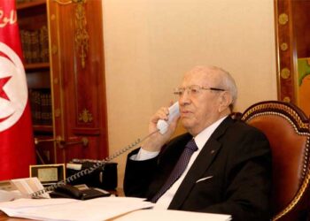 Ca&iuml;d Essebsi re&ccedil;oit une communication t&eacute;l&eacute;phonique d&rsquo;Erdogan