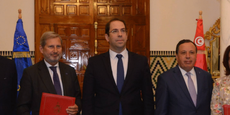Deux conventions de financement signées entre la Tunisie et l'Union Européenne