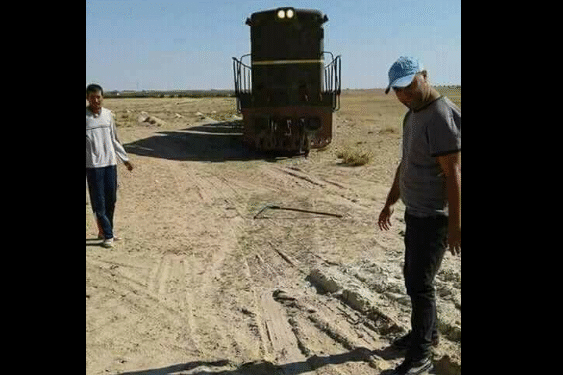 Tunisie : Les rails de la ligne 15 entre Métlaoui et Kasserine ensevelis !