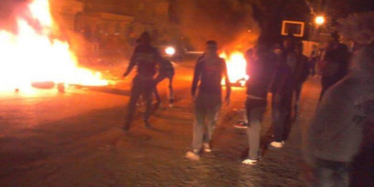 Des pneus incendiés à Kebili