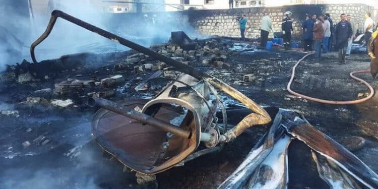 Incendie dans une usine de tabac &agrave; Kairouan