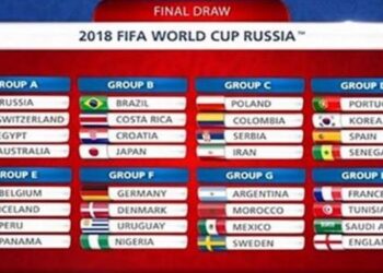 CM 2018 : A la r&eacute;p&eacute;tition, la Tunisie a h&eacute;rit&eacute; de la France, l'Angleterre et l'Arabie Saoudite