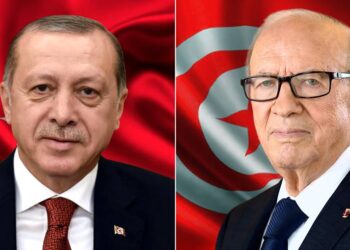 Recep Tayyip Erdogan en visite officielle &agrave; Tunis