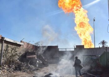 Spectaculaire explosion d'un gazoduc sans victime &agrave; Gabes