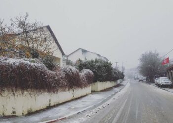 Ain Draham : Les premi&egrave;res neiges sont tomb&eacute;es&hellip;