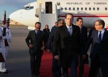 Youssef Chahed en visite officielle au Maroc pour s'entretenir avec Christine Lagarde