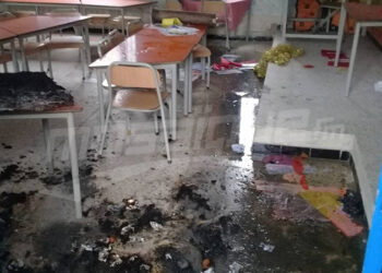 Tunisie : Une &eacute;cole incendi&eacute;e &agrave; Ben Arous