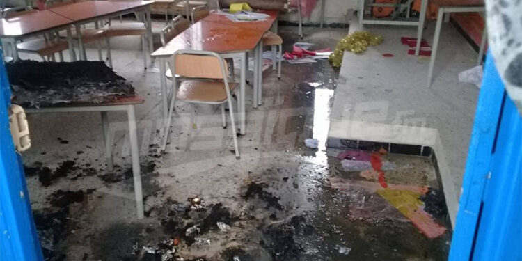 Tunisie : Une école incendiée à Ben Arous