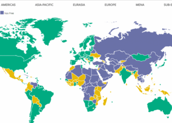 La Tunisie reste le seul pays libre du monde arabe selon le rapport 2018 de Freedom House
