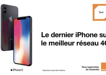 L’iPhone X disponible à partir du 12 janvier chez Orange Tunisie