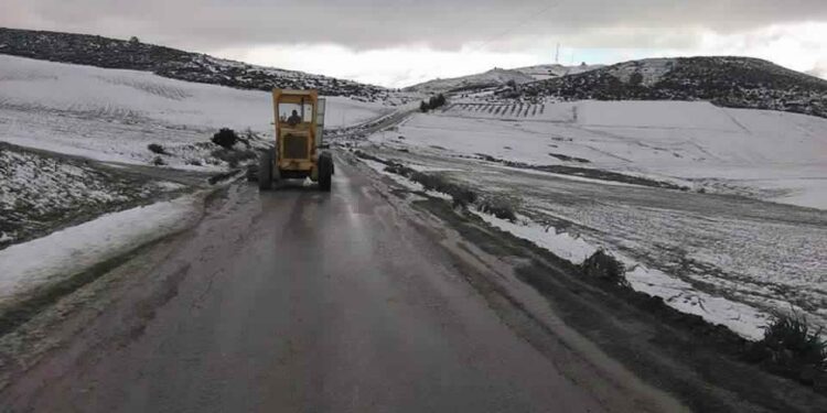 Tunisie : Aïn Drahem et Ghardimaou sous la neige
