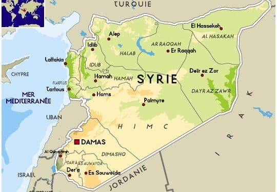 L'armée sioniste bombarde la Syrie