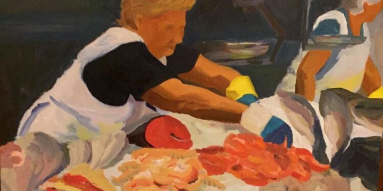 L'artiste américaine Lori Lander sur les marchés tunisiens