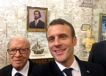 Hannibal, Bourguiba, Caid Essebsi et Macron en selfie !
