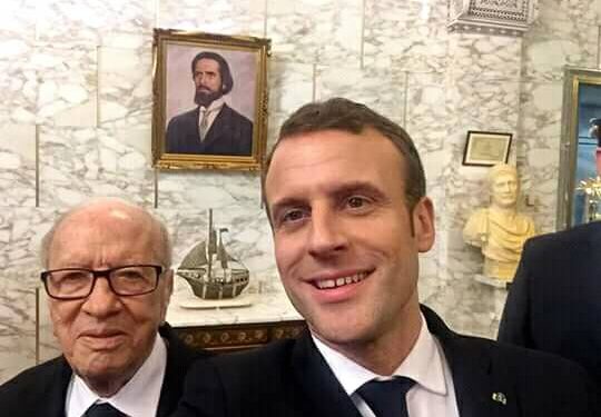Hannibal, Bourguiba, Caid Essebsi et Macron en selfie !