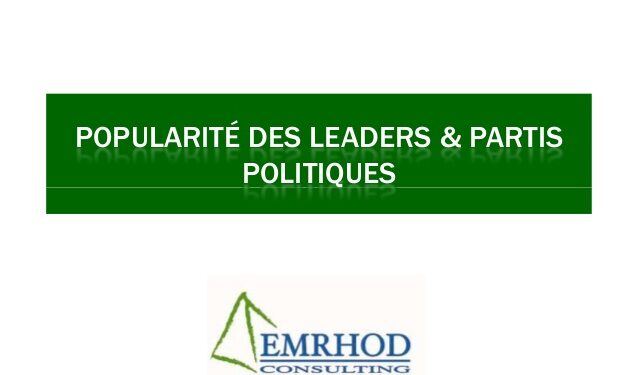 Popularité politique et moral des citoyens : les chiffres ont-ils parlé?