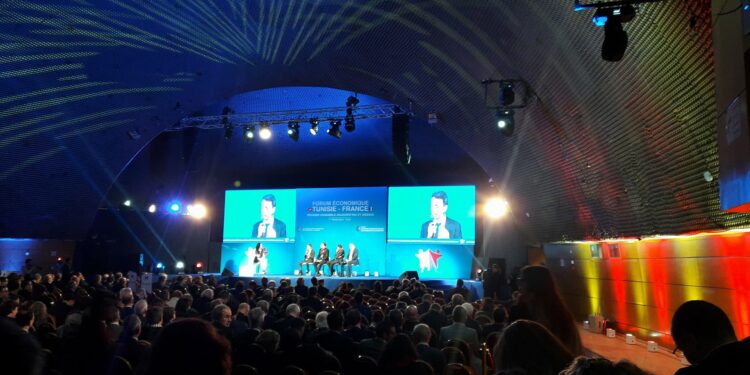 Ouverture du 1er Forum économique Tunisie-France