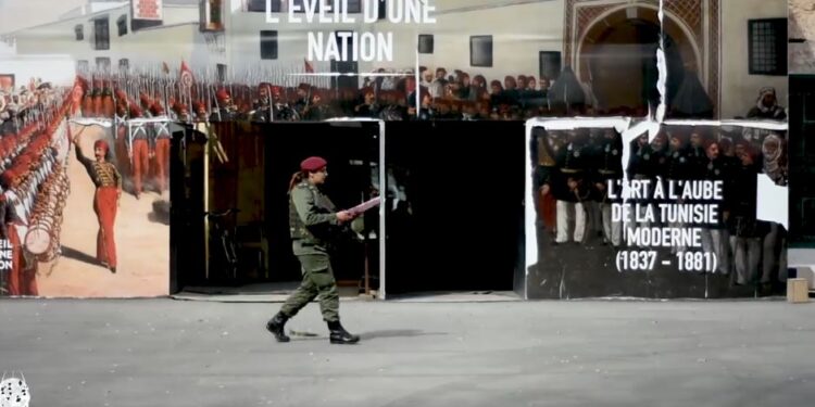 Tunisie : L&rsquo;Arm&eacute;e assure le transfert d&rsquo;&oelig;uvres artistiques &agrave; la Cit&eacute; de la Culture