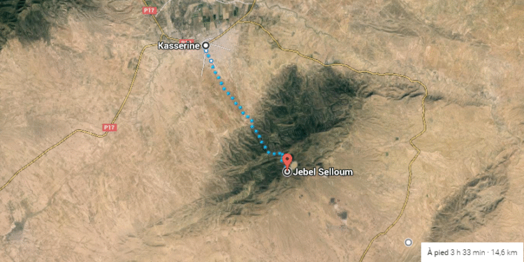 Ratissage du Mont Selloum à la poursuite d’éléments terroristes