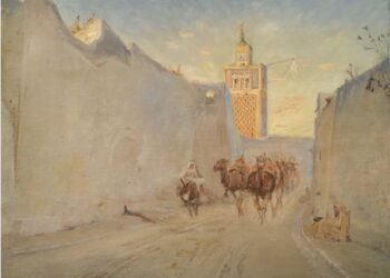 En 1882, Theodor Philipsen, un artiste danois en Tunisie