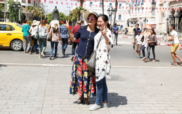 Activité touristique remarquable à Tunis