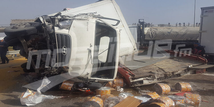 Autoroute Sousse-Sfax : 4 morts dans deux graves accidents impliquant 25 véhicules