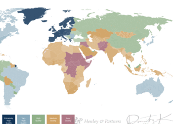 Index de qualit&eacute; des nationalit&eacute;s : La Tunisie class&eacute;e au 110&egrave;me rang mondial
