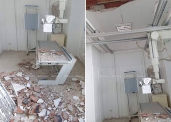 Sousse : La partie d'un toit de l'h&ocirc;pital Farhat Hached s'effondre