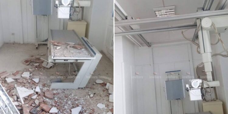 Sousse : La partie d'un toit de l'hôpital Farhat Hached s'effondre