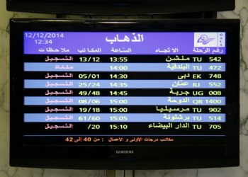 Le 2 mai, les 33 vols internationaux de Tunisair au d&eacute;part de Tunis-Carthage ont accus&eacute; un retard